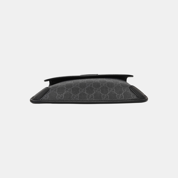 Neo Vintage Monogram Coated Canvas Black
