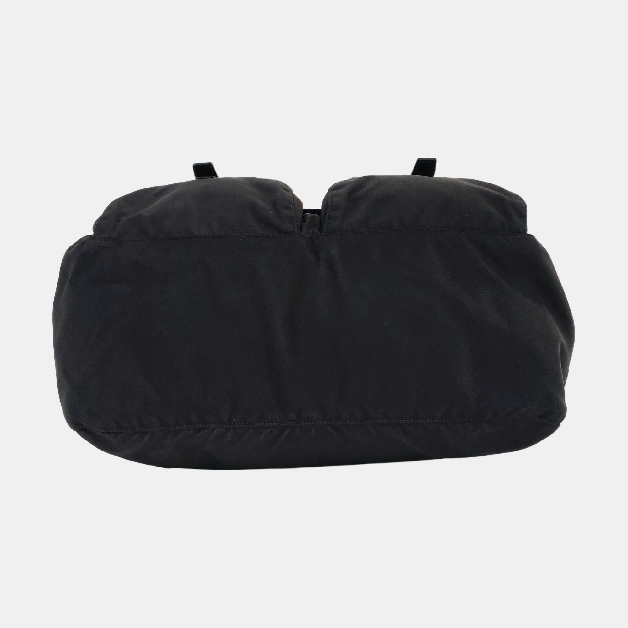 Vela Messenger Bag Nylon Black