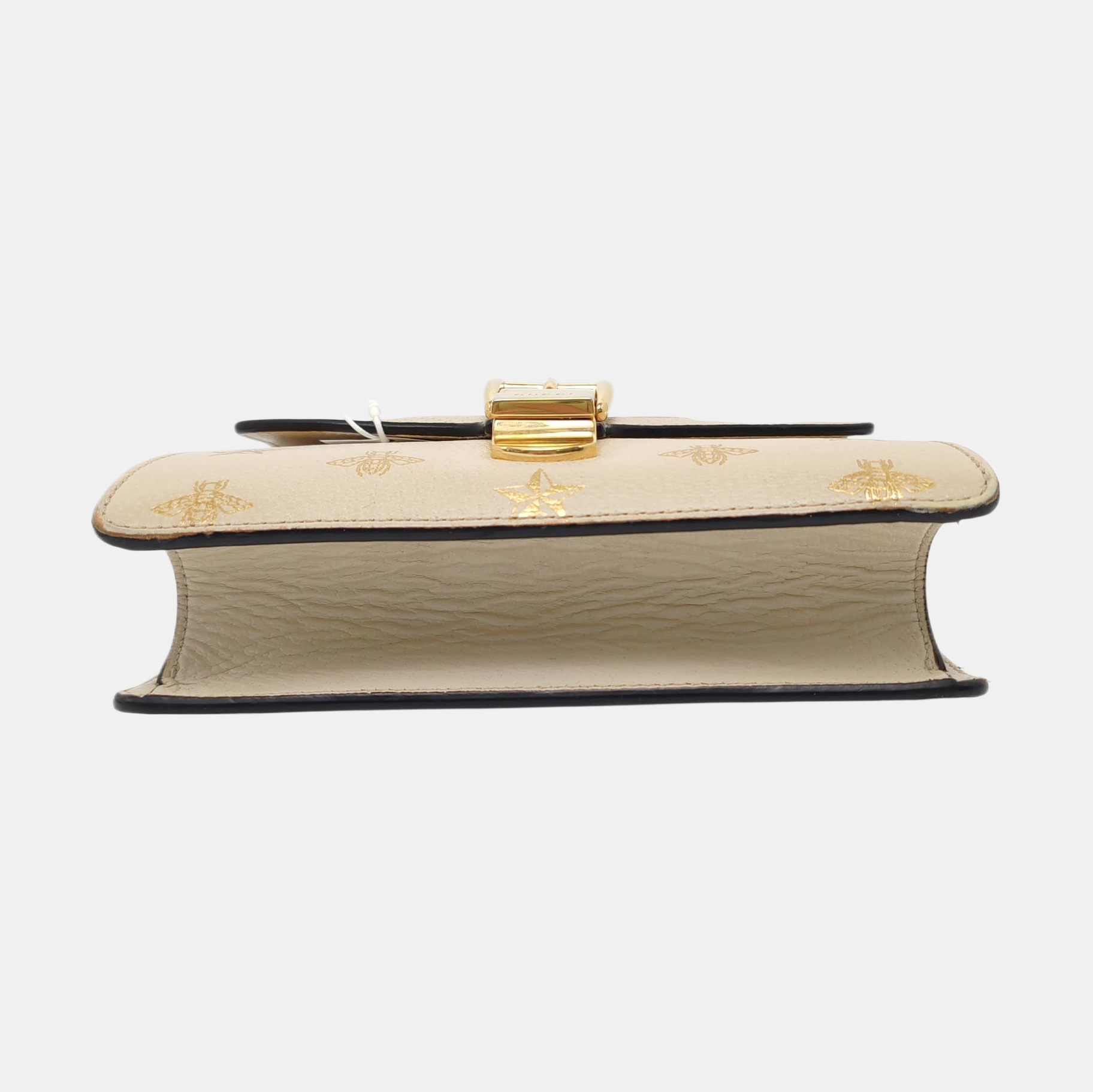 Authenticated pre-owned  Sylvie Mini Calfskin White - Shoulder Bag at Looply
