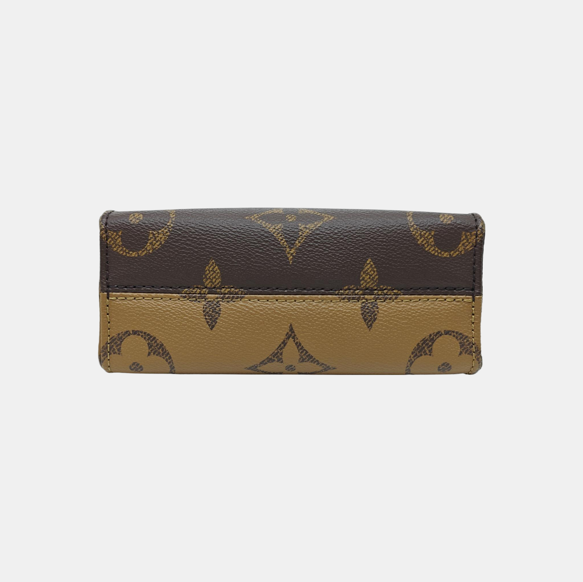 ONTHEGO BB Monogram Coated Canvas Brown