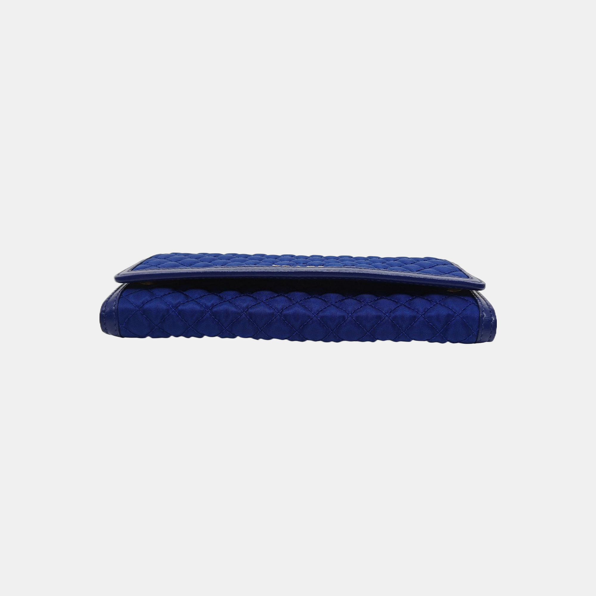 Fabric Wallet Blue