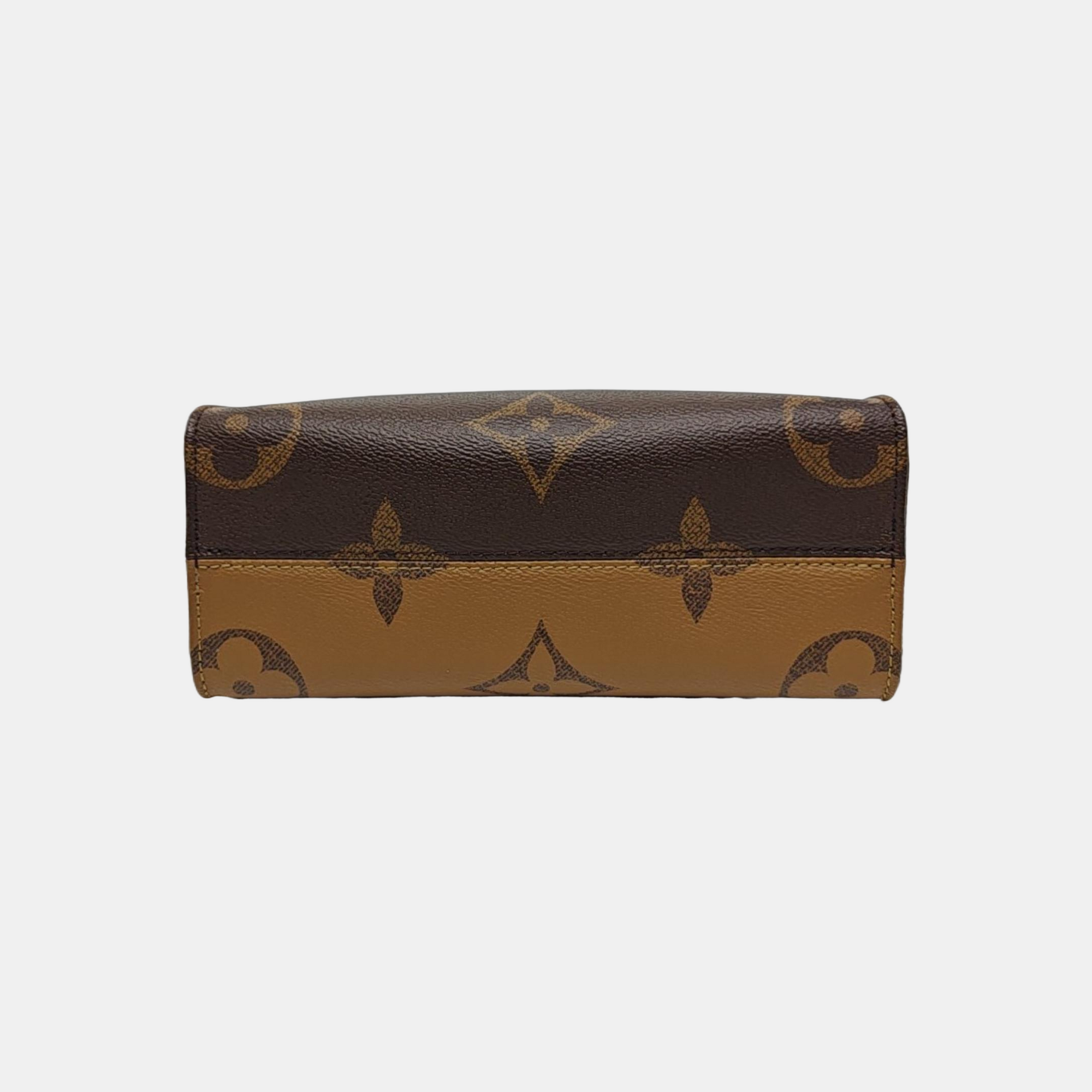 ONTHEGO PM Monogram Coated Canvas Brown