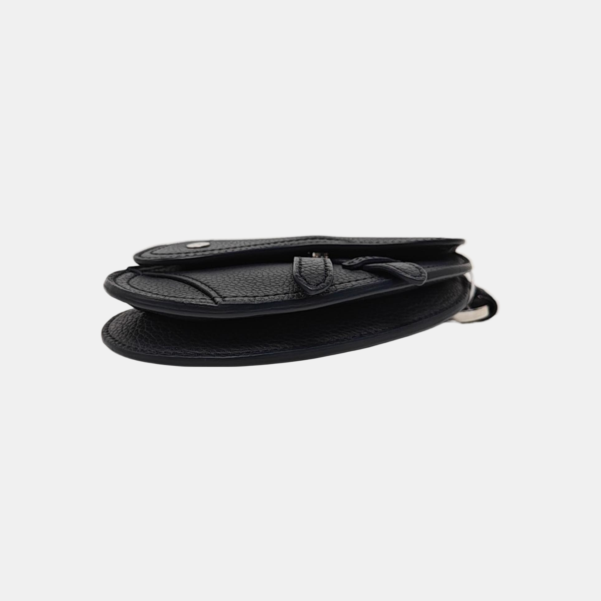 Saddle Mini Calfskin Blue