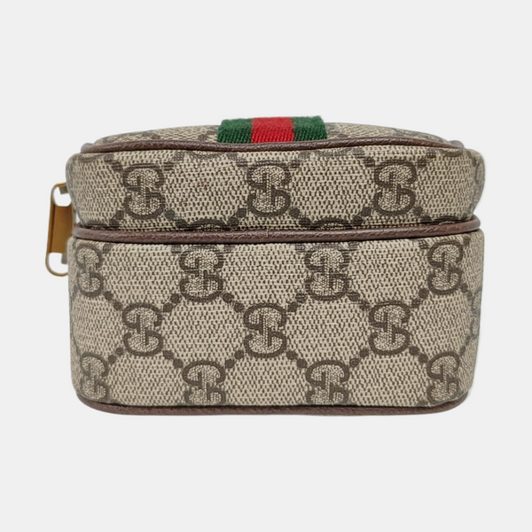Authenticated pre-owned  Ophidia Mini Monogram Coated Canvas Beige - Shoulder Bag at Looply