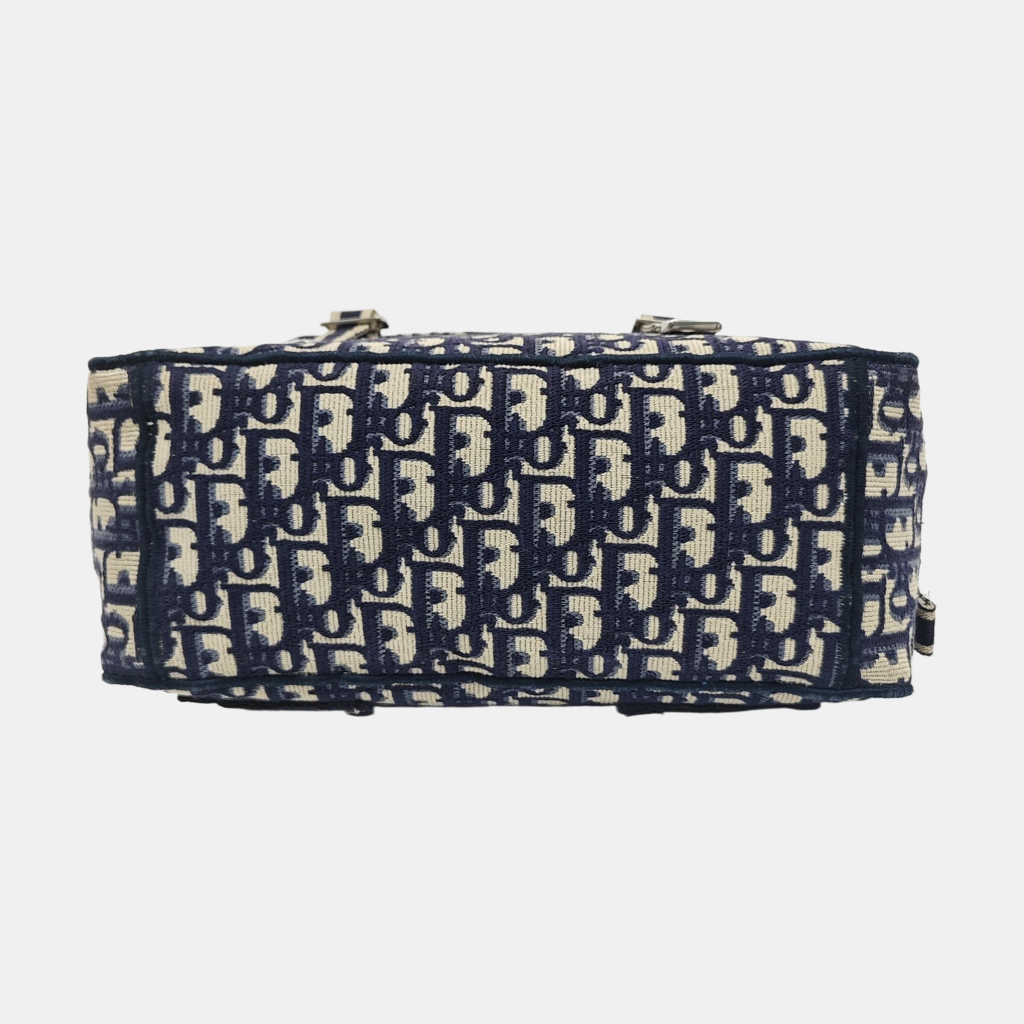 Diorcamp Large Oblique Canvas Blue