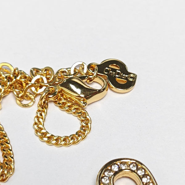 Petit CD Metal Gold Necklace