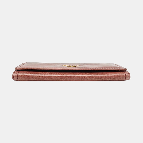 Calfskin Wallet Beige