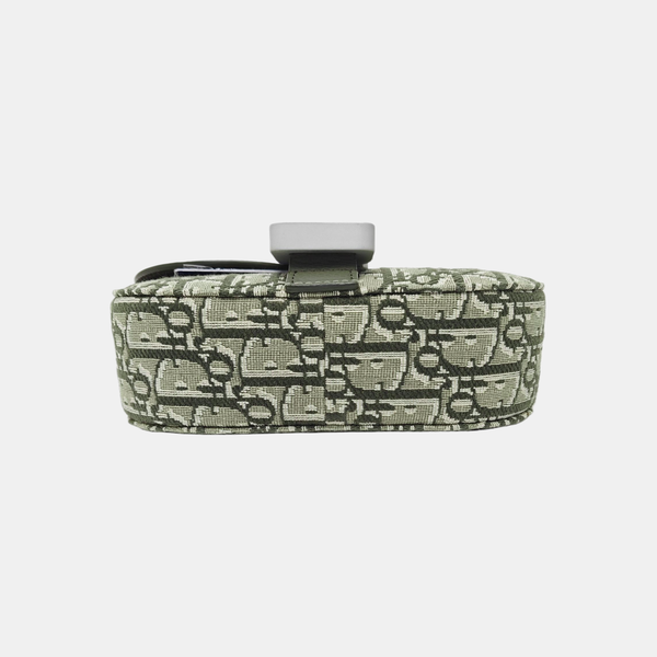 Saddle Mini Oblique Fabric Green