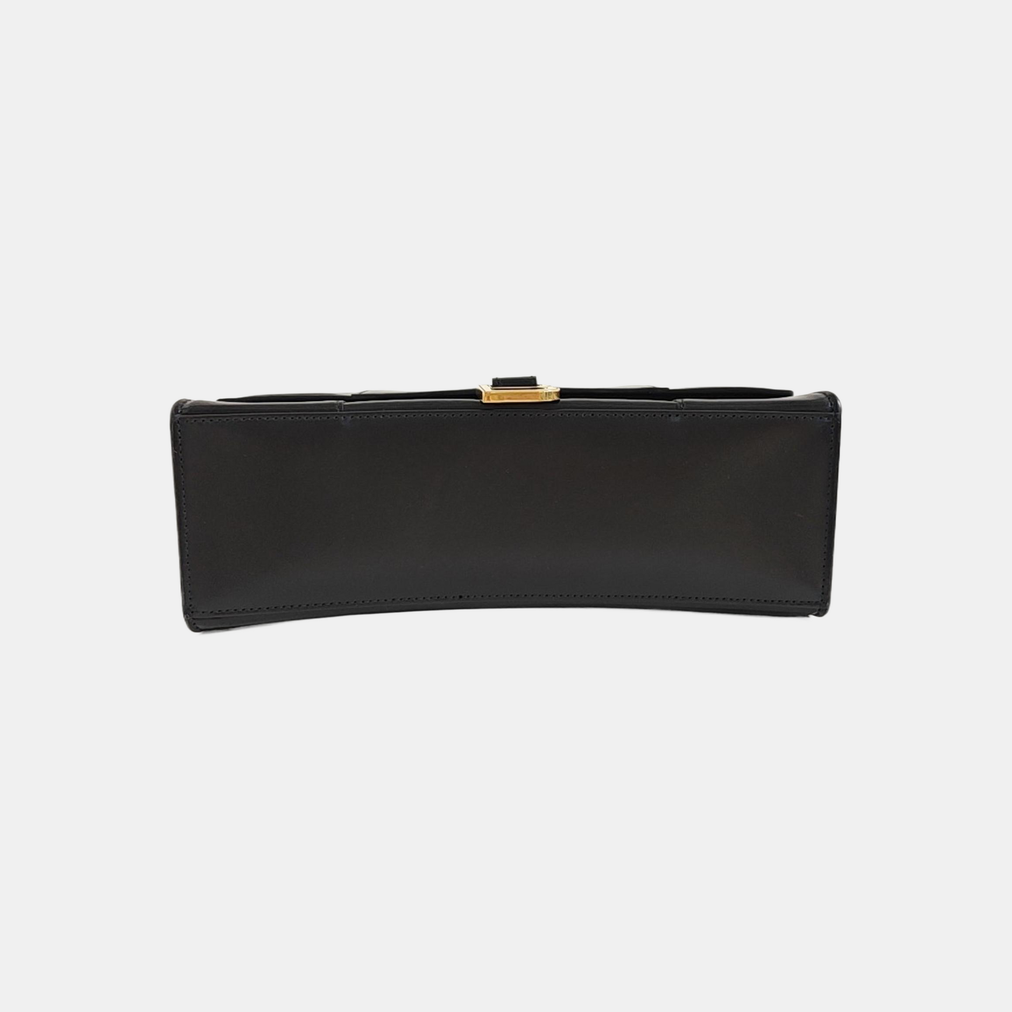 Hourglass Small Calfskin Black