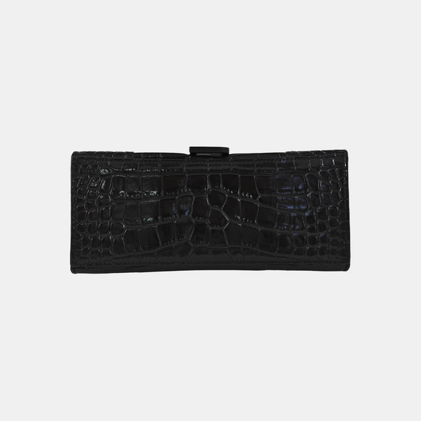 Hourglass S Calfskin Black