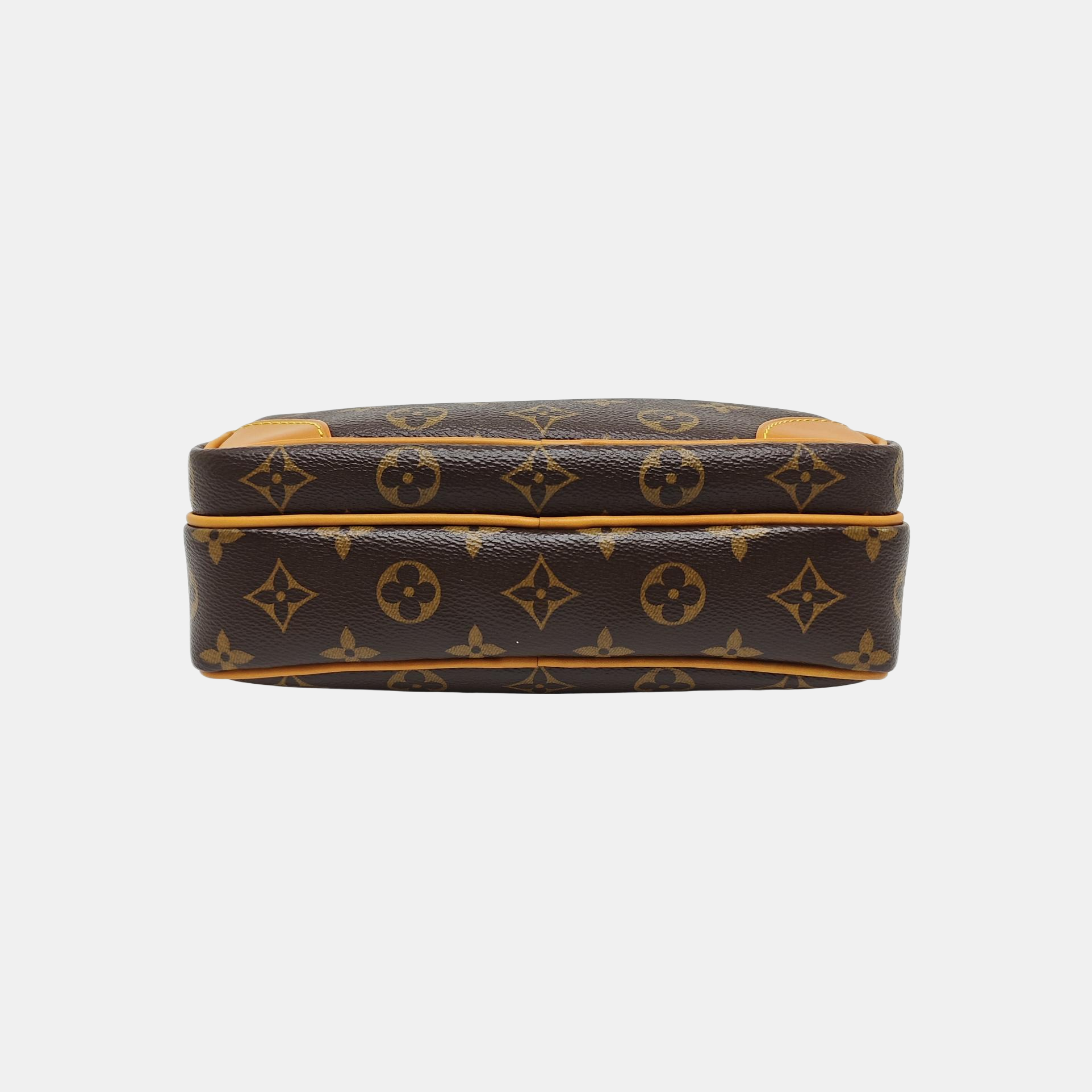 NIL Monogram Coated Canvas Brown