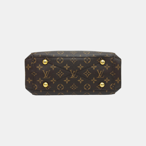 MONTAIGNE Monogram Coated Canvas Brown