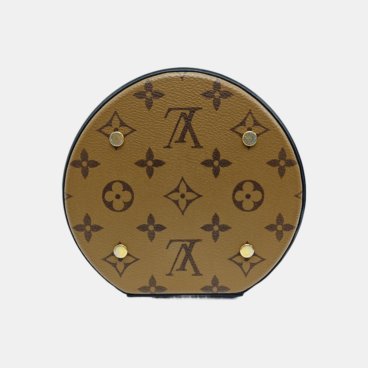 CANNES PM Monogram Coated Canvas Brown