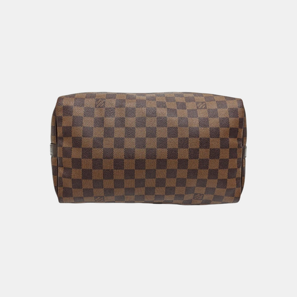 SPEEDY 30 Damier Ebene Coated Canvas Brown