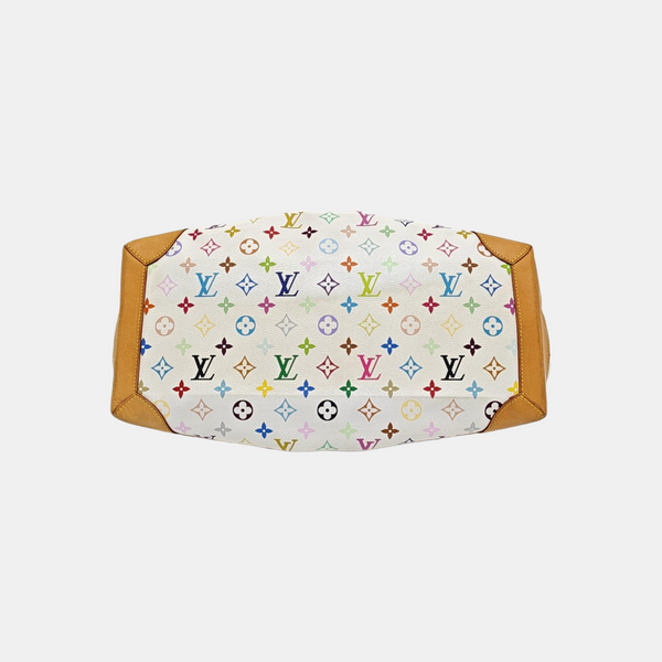 LV × TM URSULA Monogram Coated Canvas White