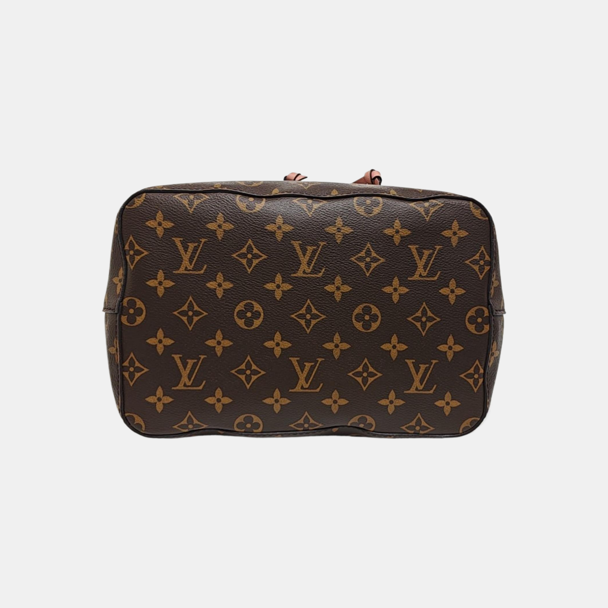 NÉONOÉ MM Monogram Coated Canvas Brown