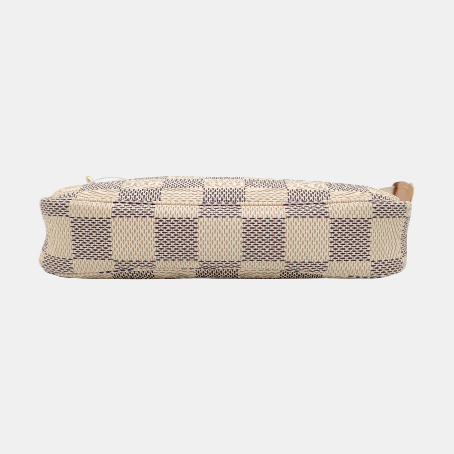 Authenticated pre-owned  ACCESSOIRES Mini Coated Canvas White - Top Handle Bag at Looply
