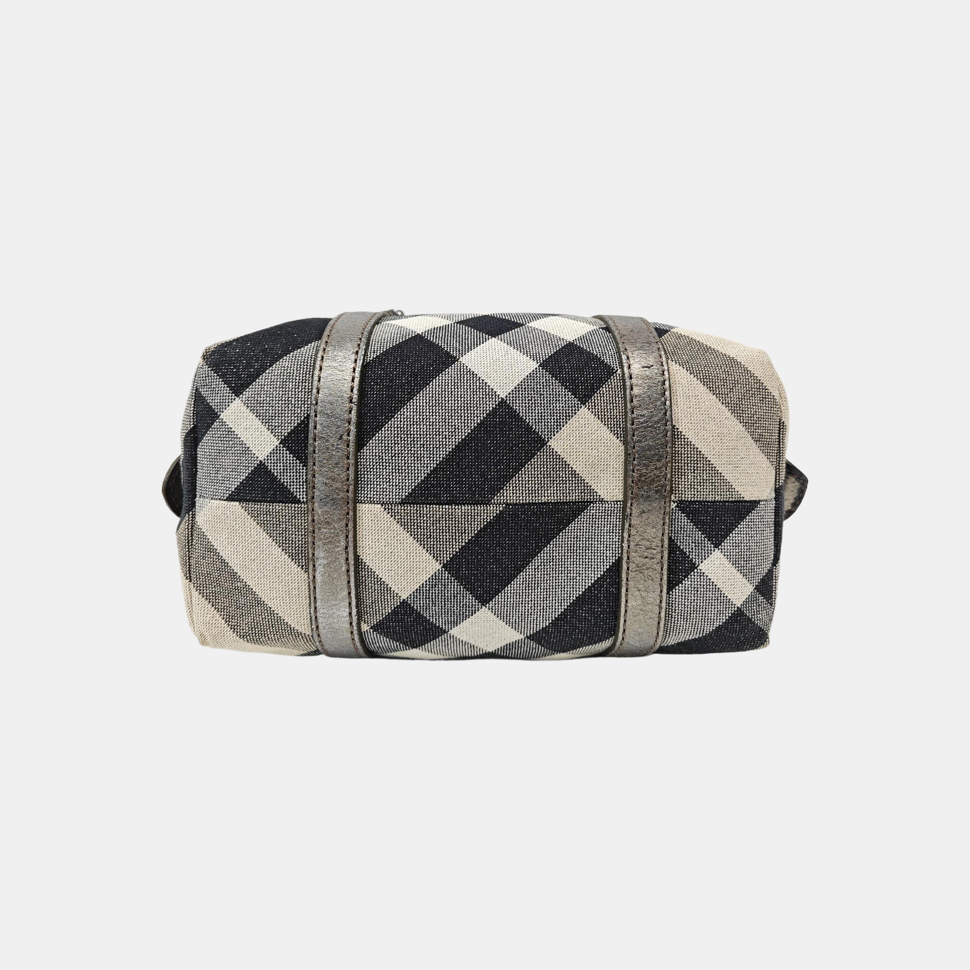 Canvas Top Handle Bag Gray