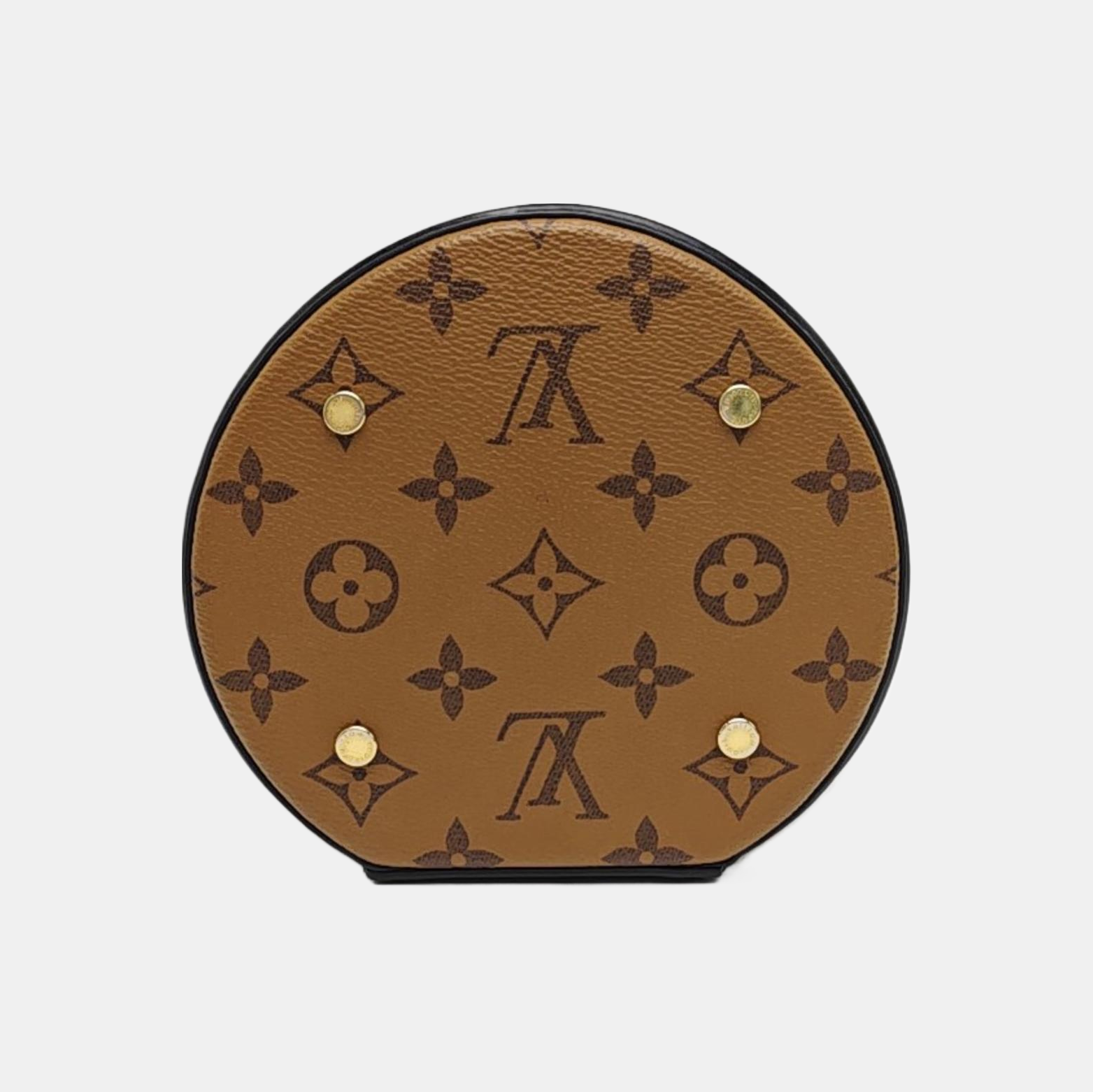 CANNES PM Monogram Coated Canvas Brown