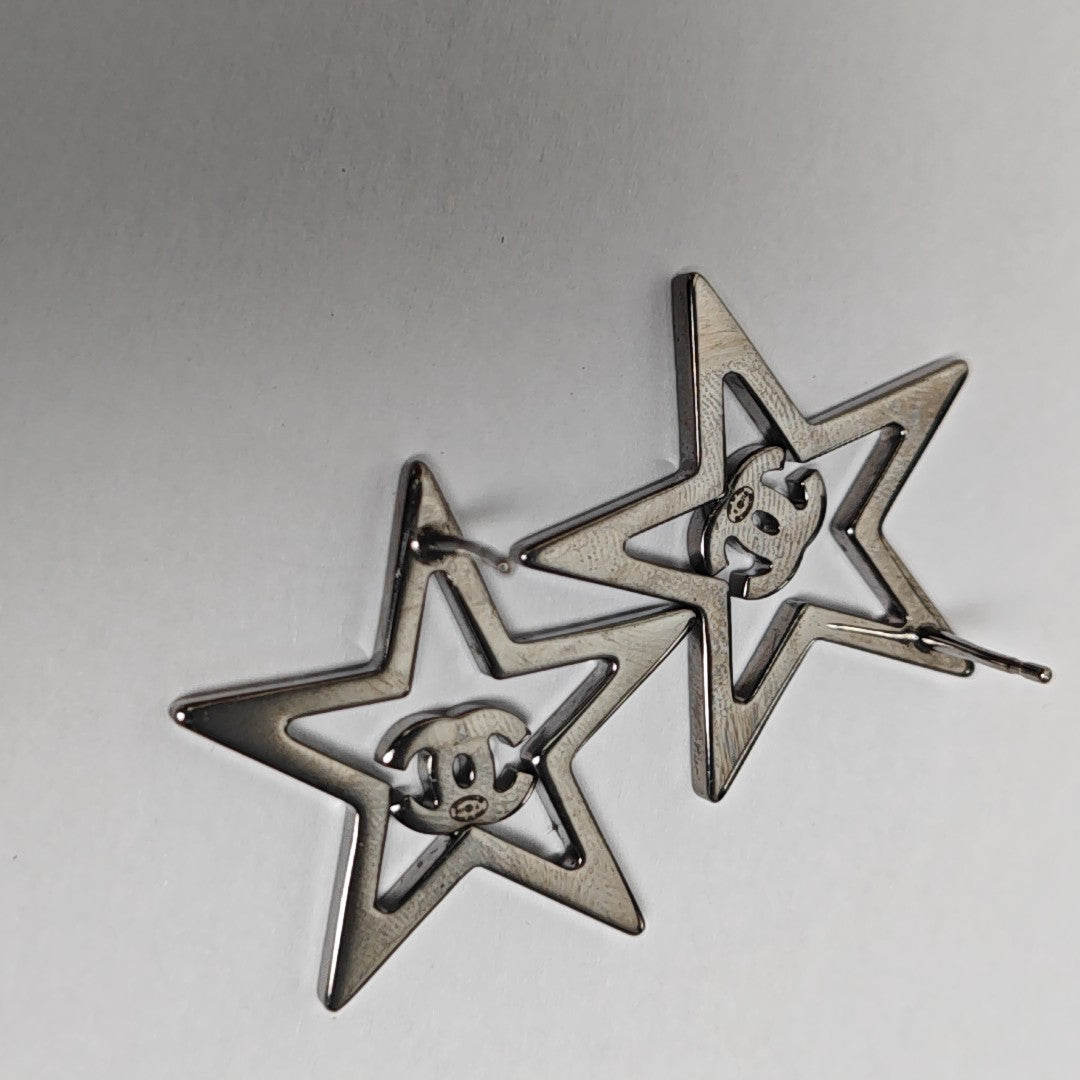 Metal Multicolor Stud Earrings