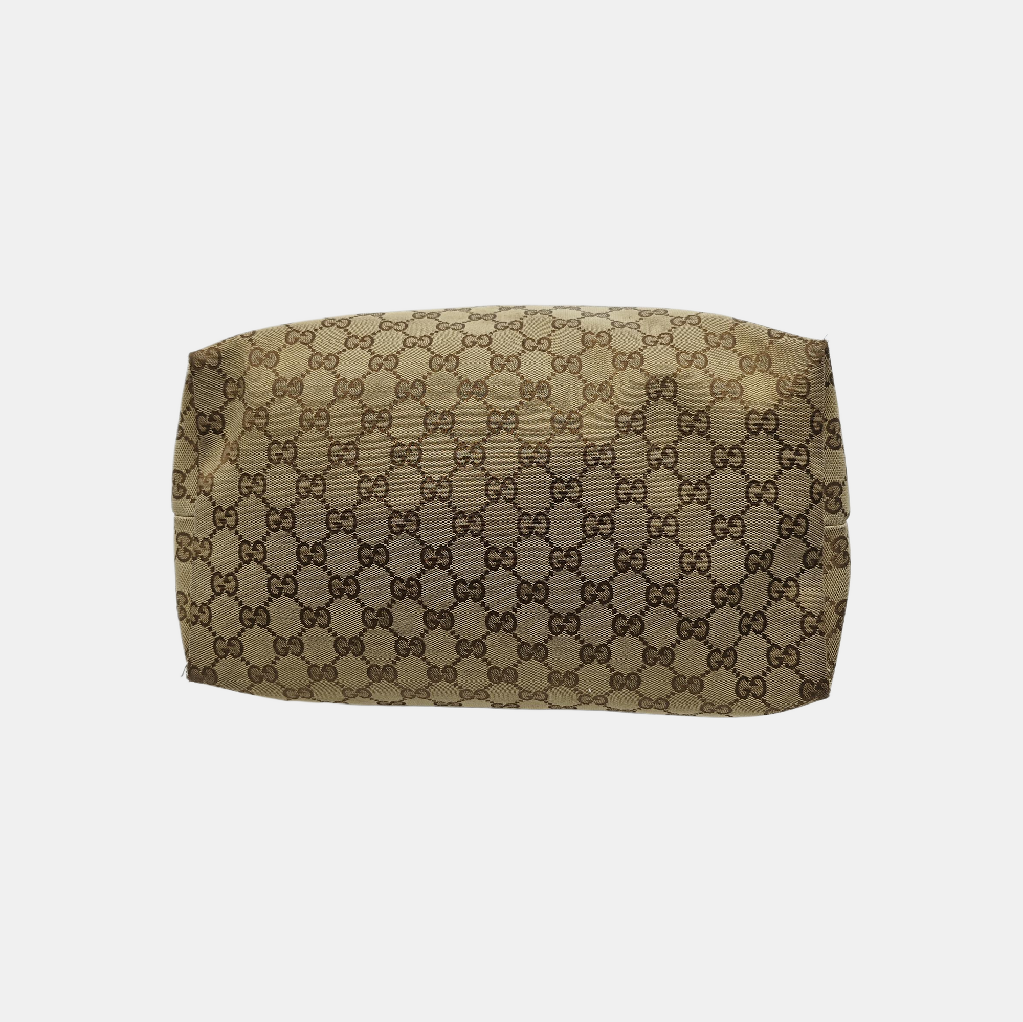 Monogram Canvas Tote Bag Brown