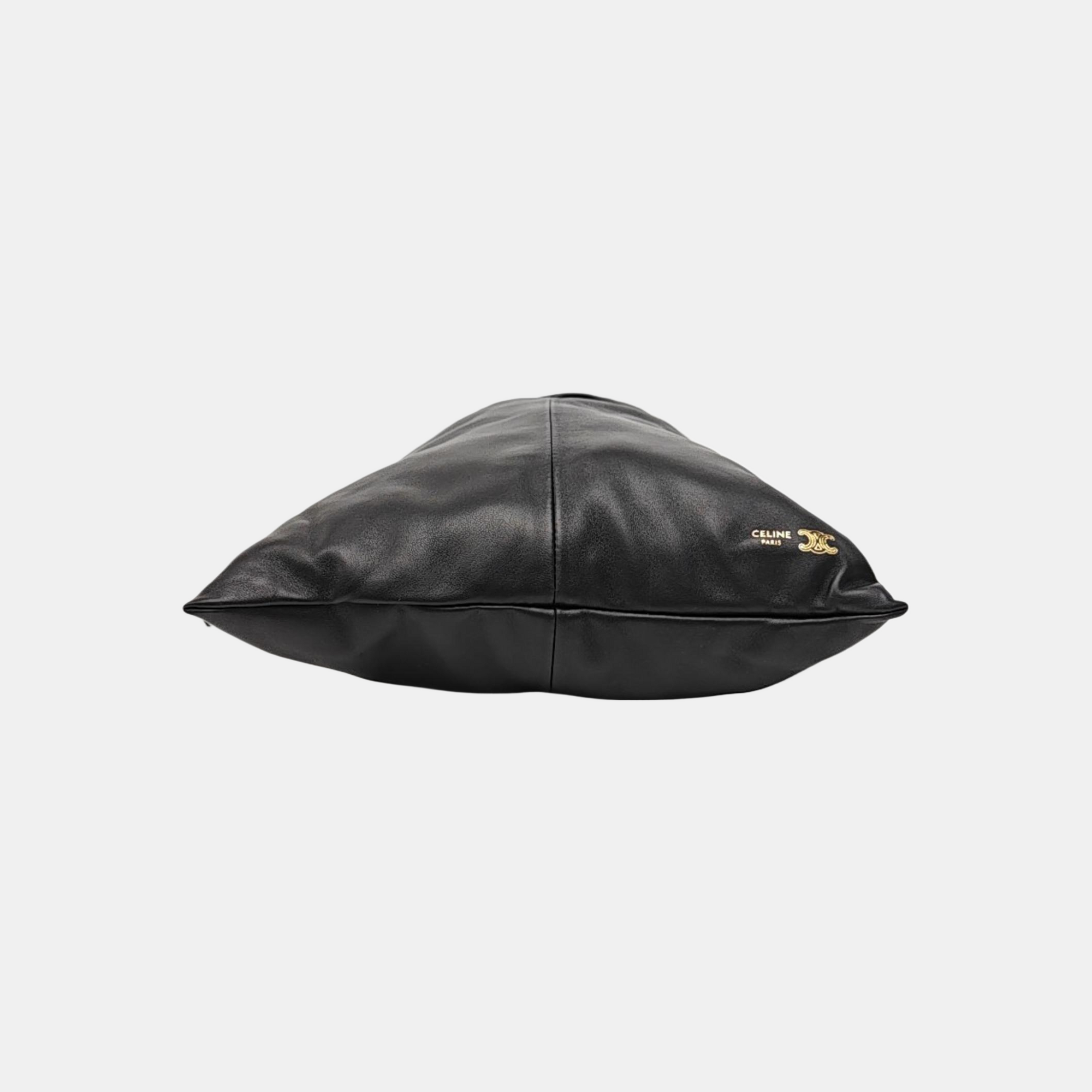 CRYSTAL POUCH Lambskin Black