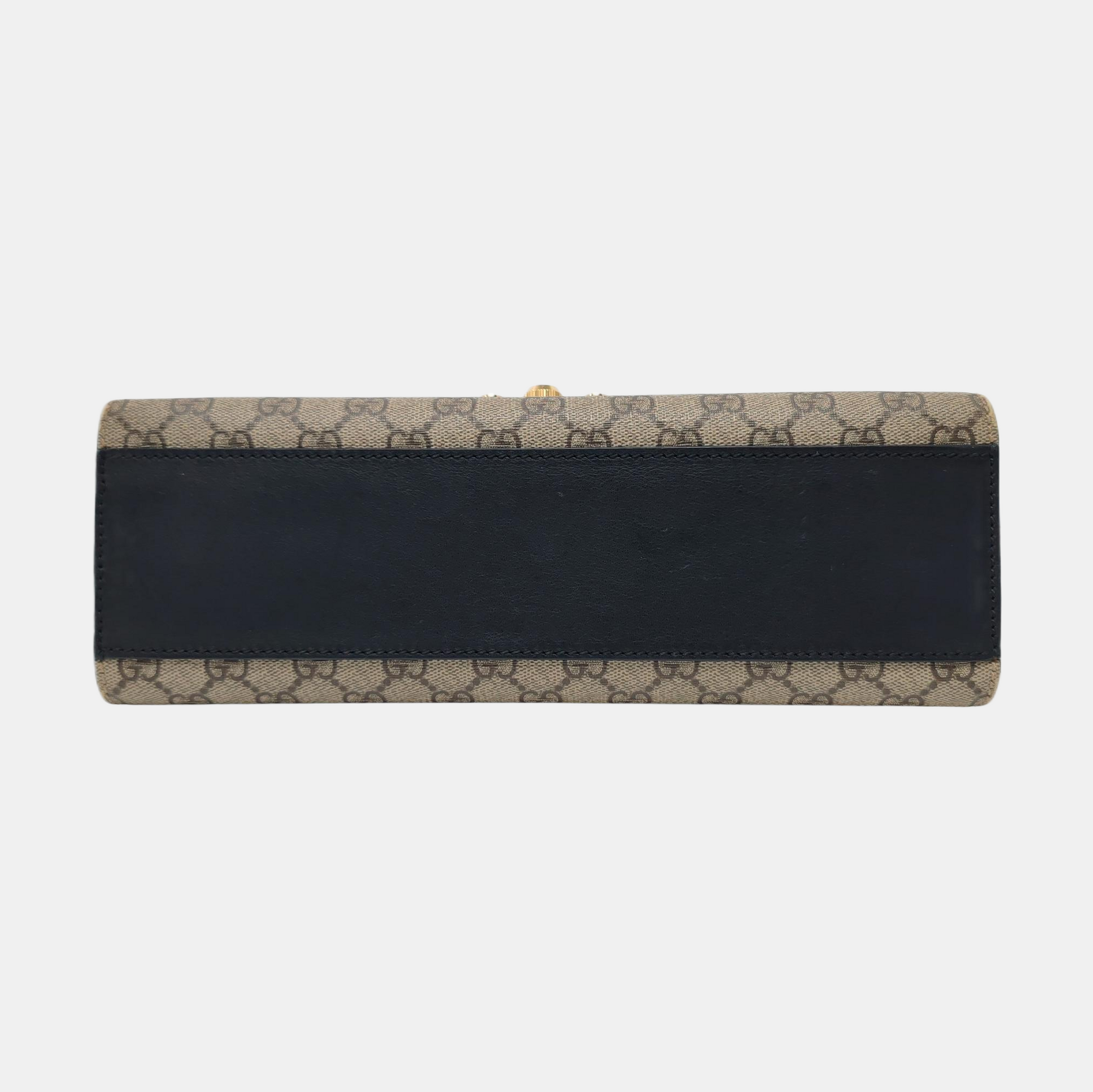 Authenticated pre-owned  Padlock Medium Monogram Coated Canvas Beige - Shoulder Bag at Looply