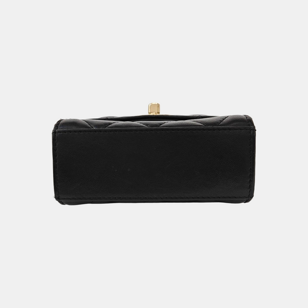 TRENDY CC Quilted Lambskin Black