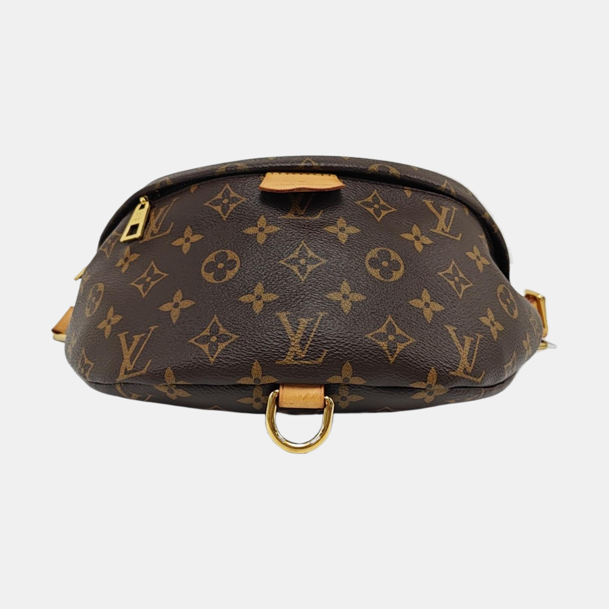 BUMBAG Monogram Coated Canvas Brown