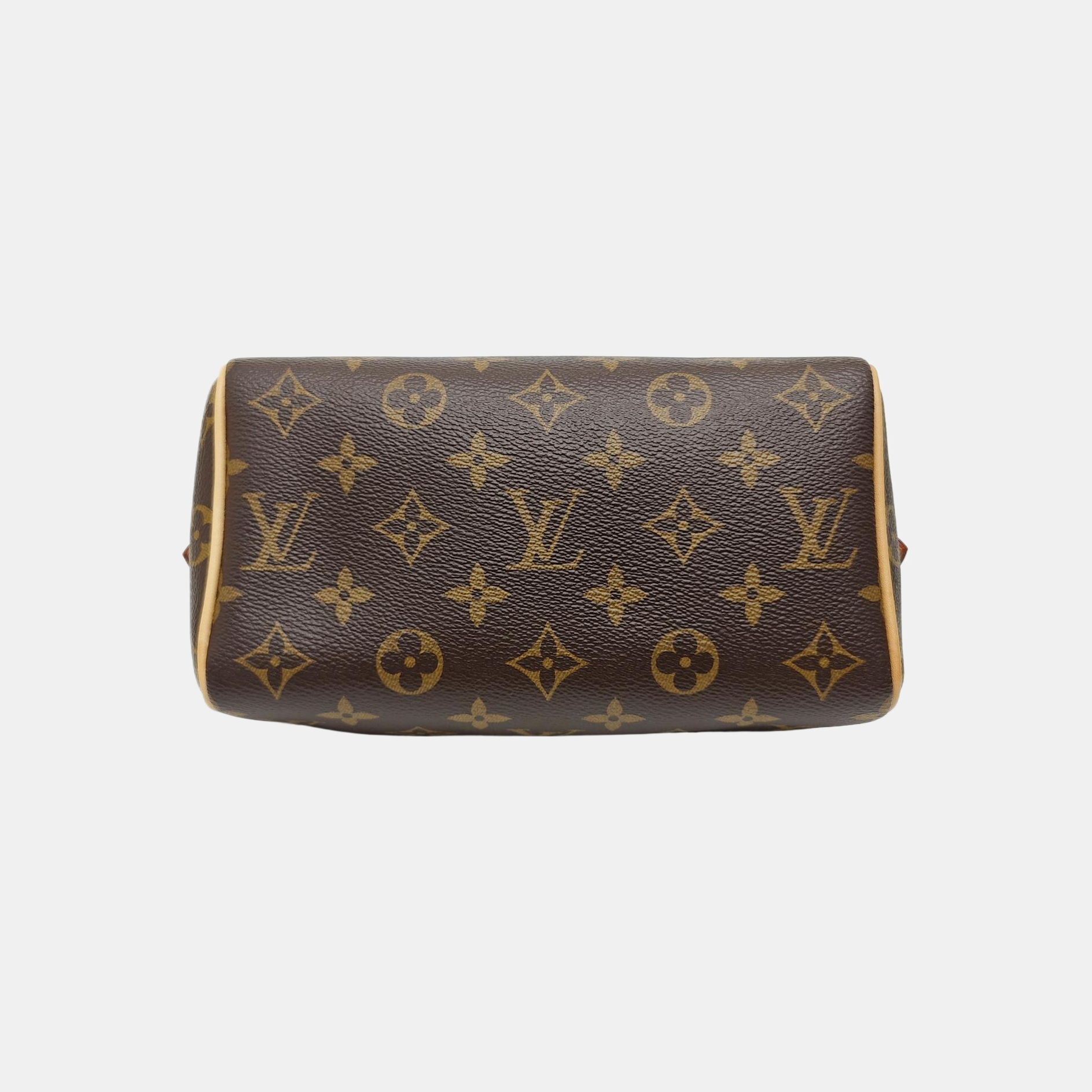 SPEEDY 20 Monogram Coated Canvas Brown