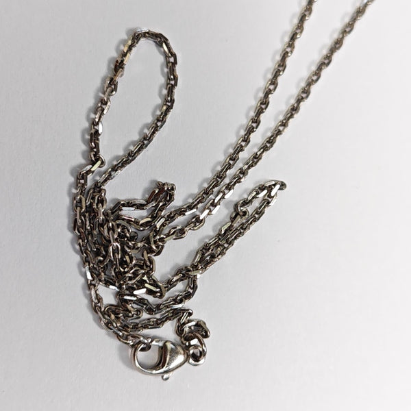 Pop H Metal Silver Necklace