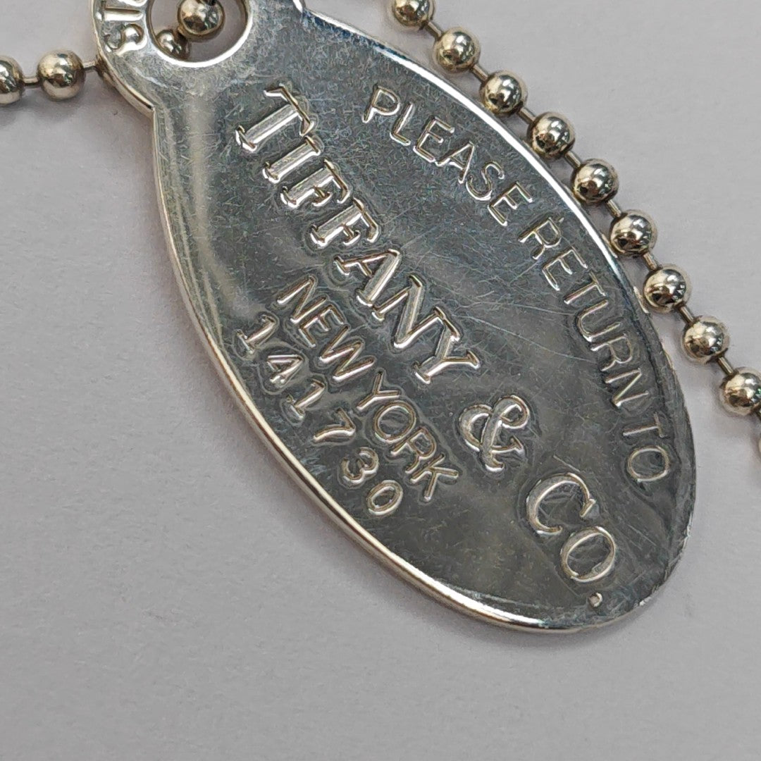 Return To Tiffany 925 Sterling Silver Necklace
