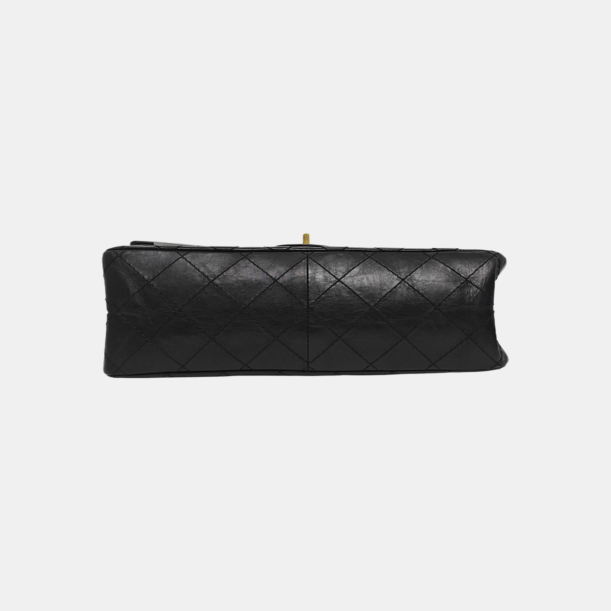 2.55 227 (jumbo) Quilted Calfskin Black