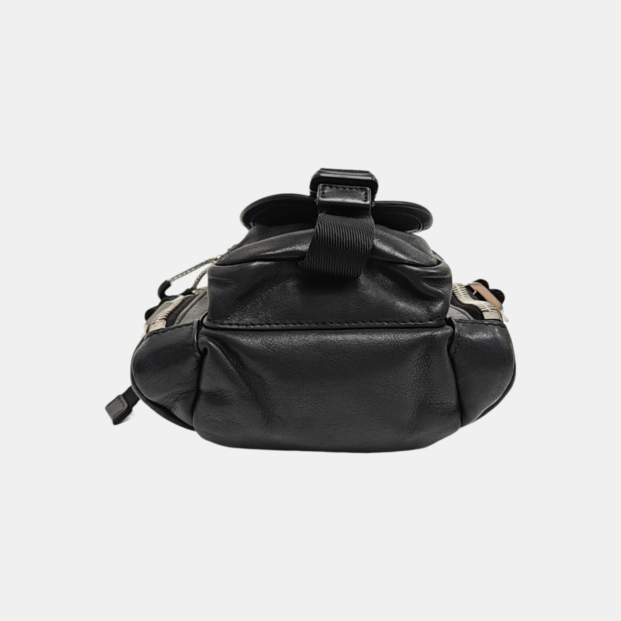 Calfskin Shoulder Bag Black