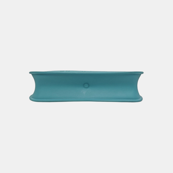 Monogram Rubber Tote Bag Blue