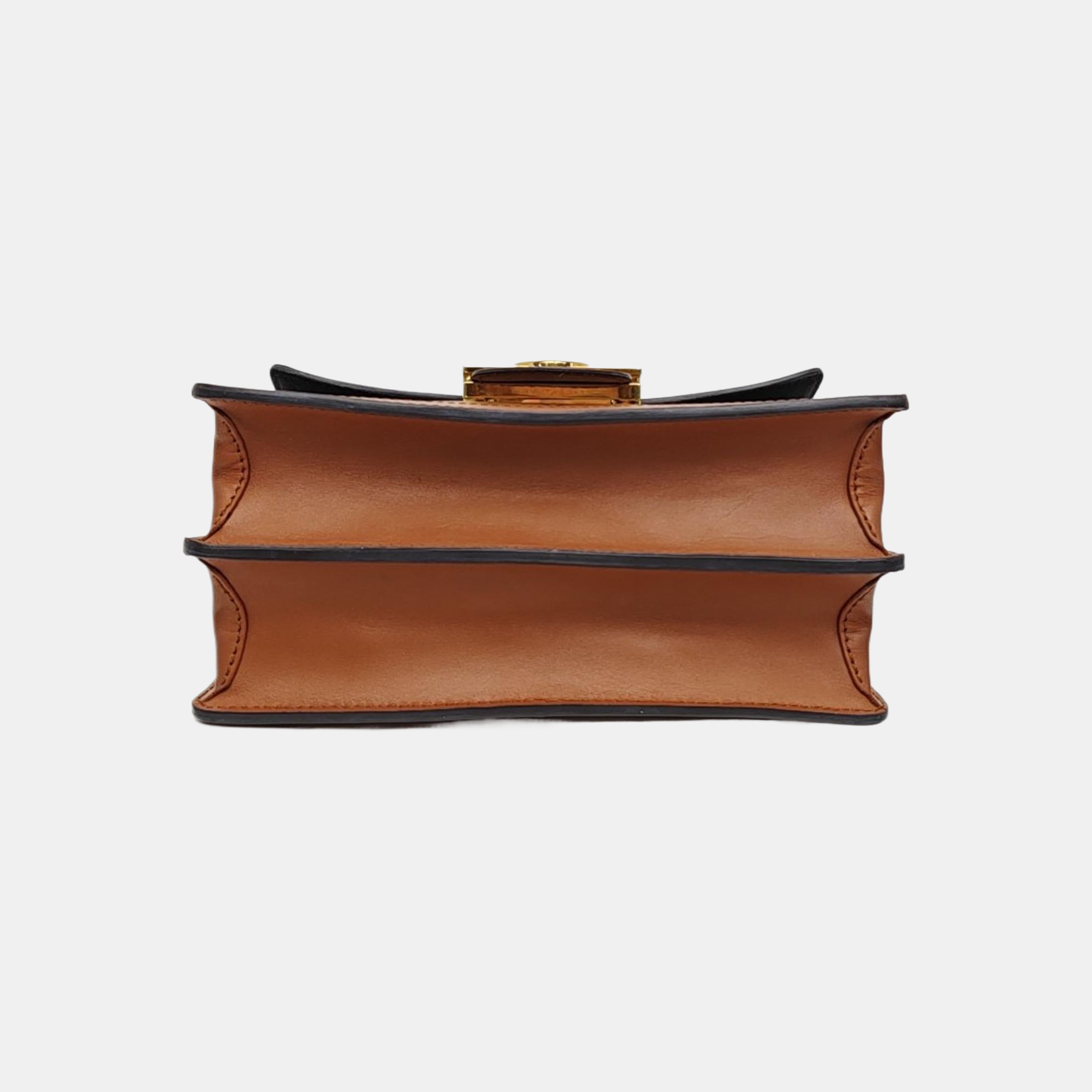 DAUPHINE MM Monogram Coated Canvas Brown