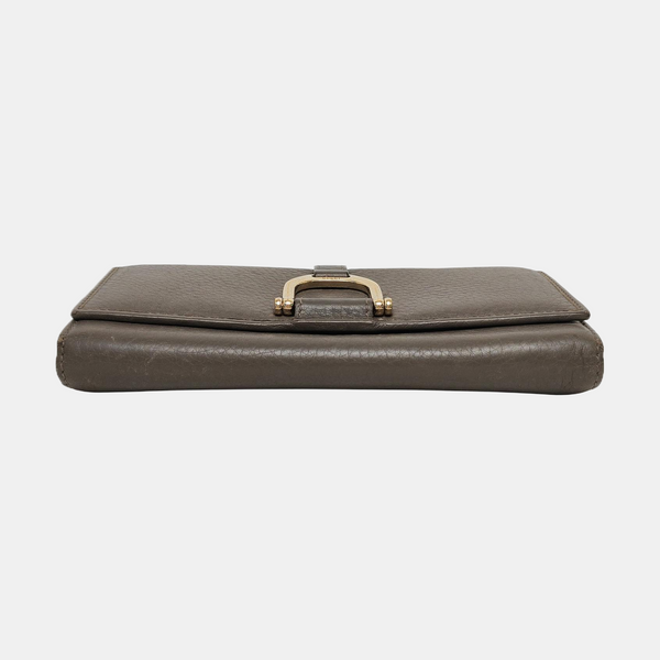 Calfskin Wallet Gray
