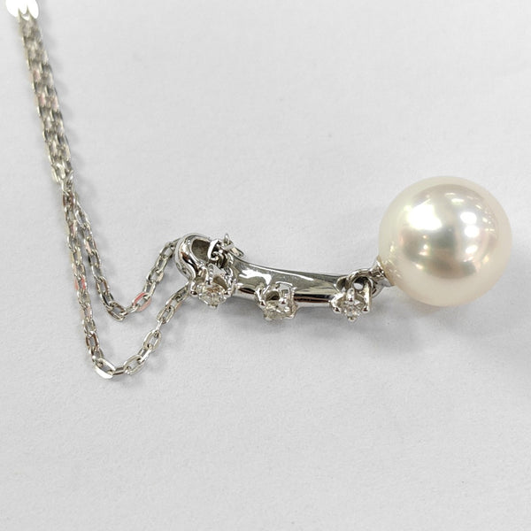 18k White Gold Silver Necklace