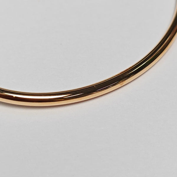 Happy Hearts 18k Rose Gold Bangle