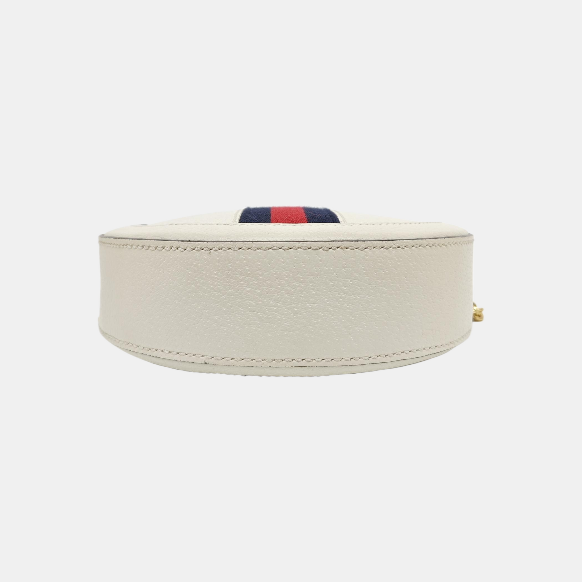 Ophidia Mini Calfskin White
