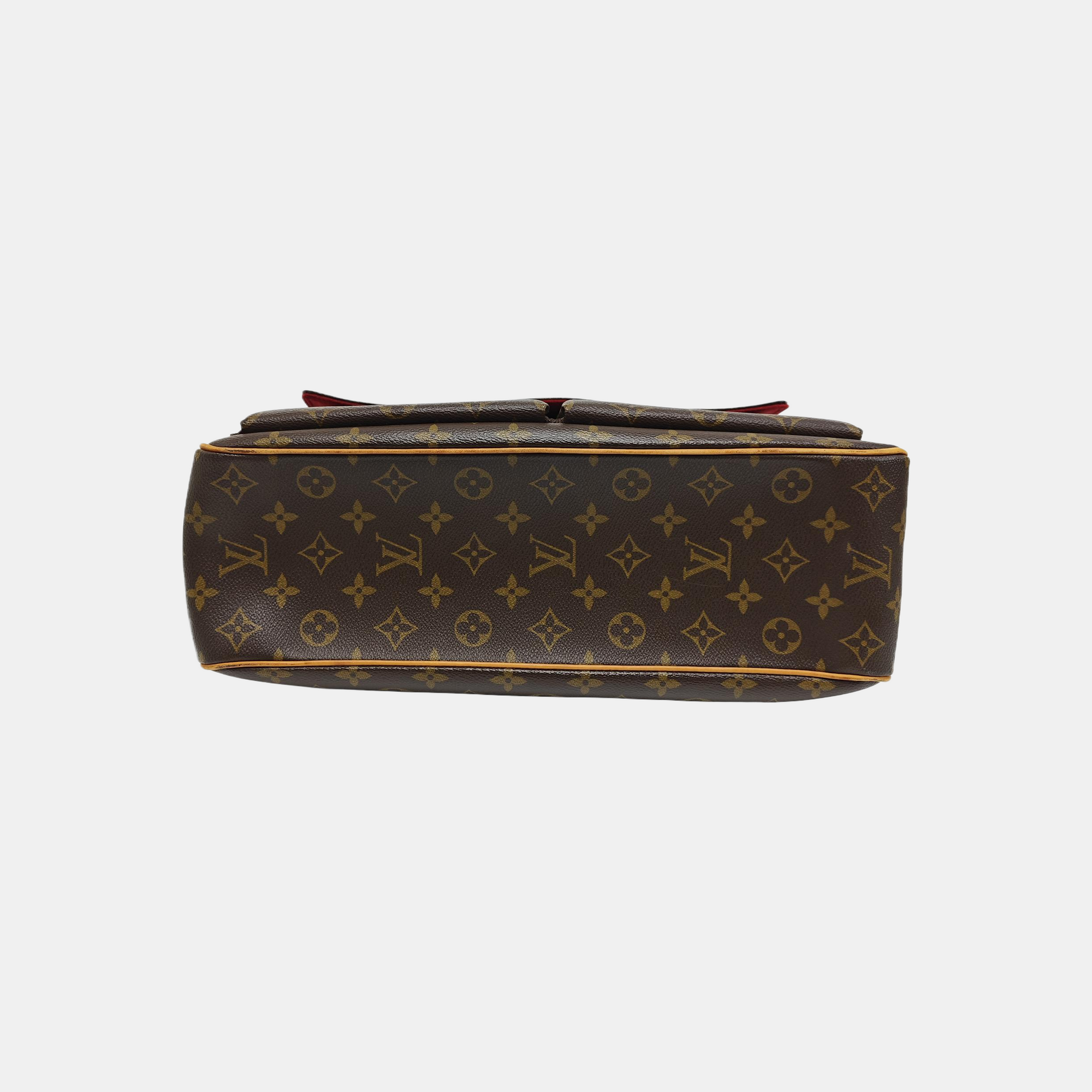 MULTIPLE Monogram Coated Canvas Brown