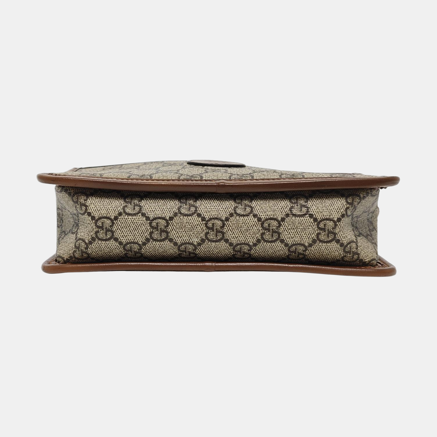 GG Supreme Mini Monogram Coated Canvas Beige