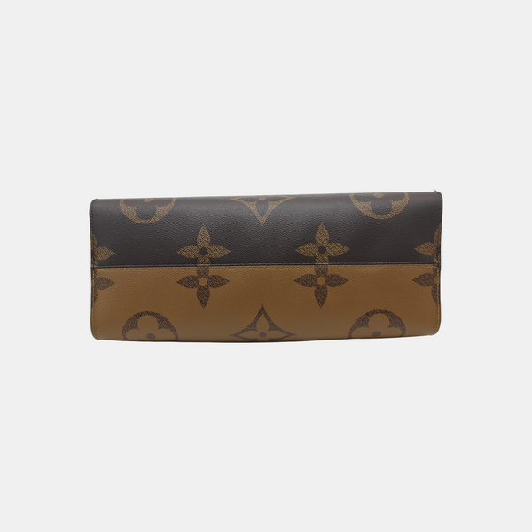 ONTHEGO GM Monogram Coated Canvas Brown