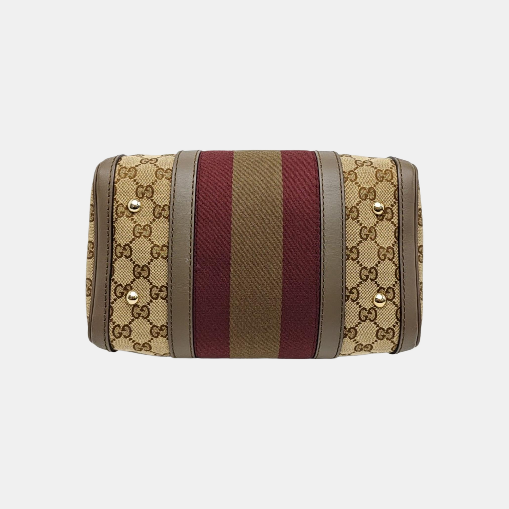 Boston Monogram Fabric Brown