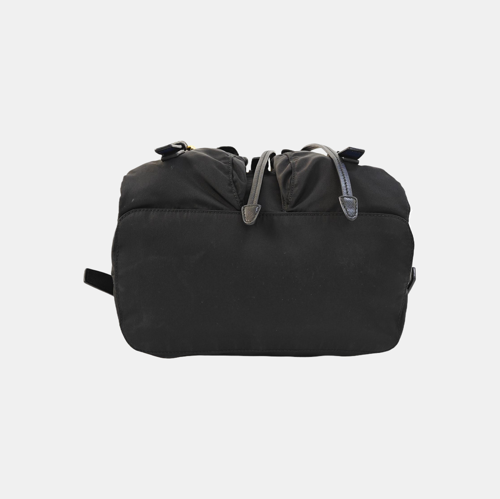 Nylon Backpack Black