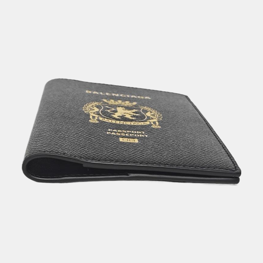 Calfskin Card Holder Black