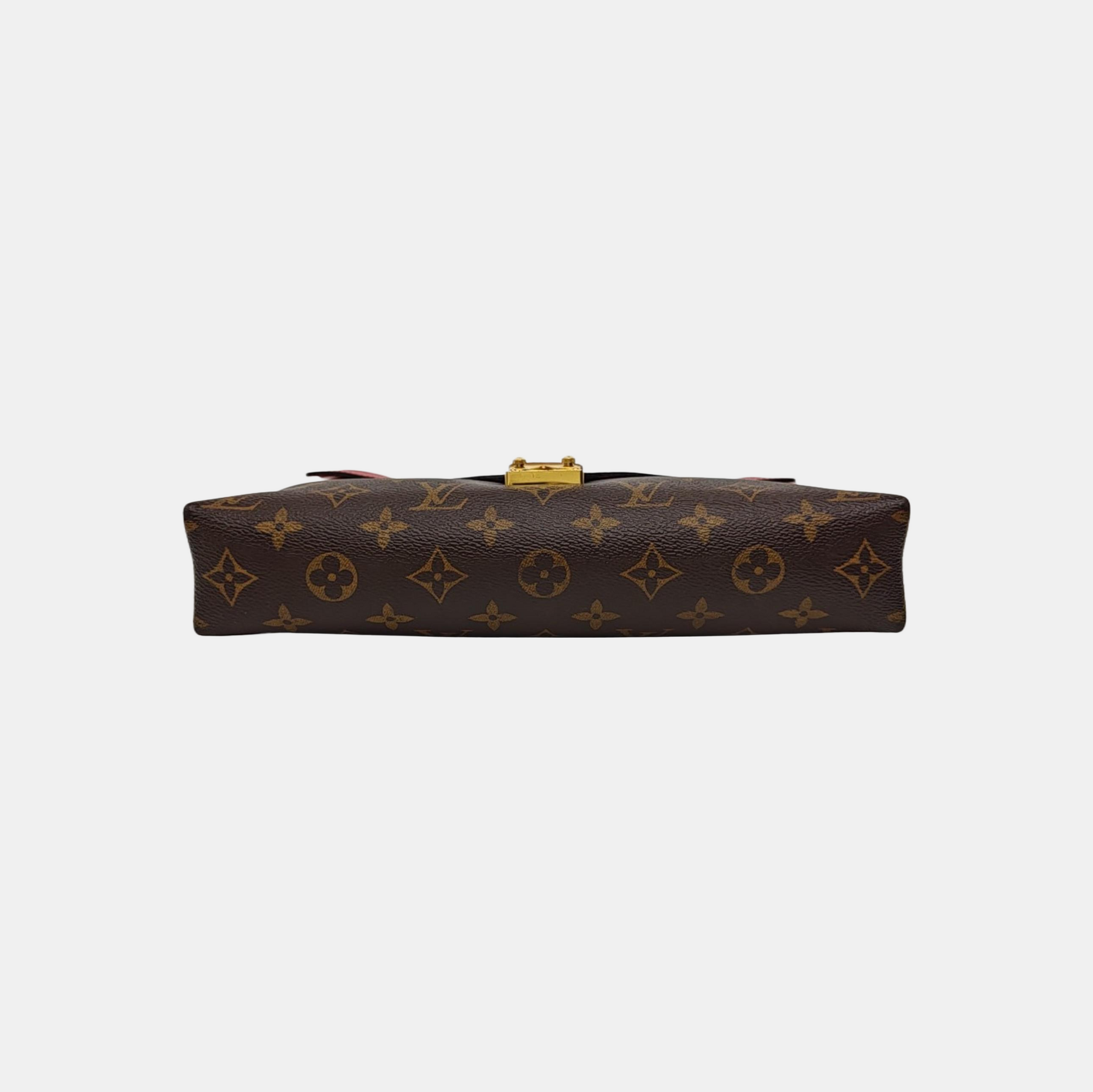 PALLAS BB Monogram Coated Canvas Brown