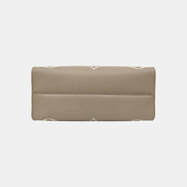 ONTHEGO MM Monogram Calfskin Gray