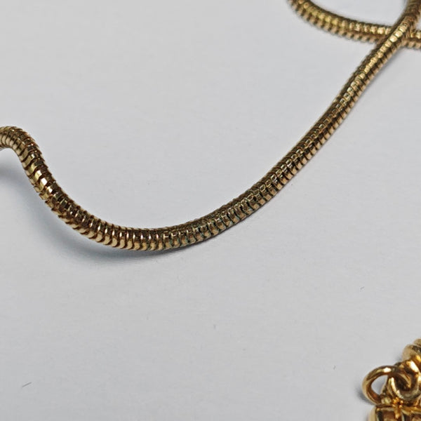 G Link Metal Gold Necklace