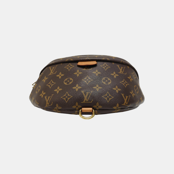 BUMBAG Monogram Coated Canvas Brown